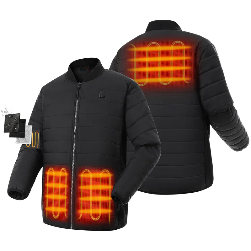 Txiv neej HEATED LIGHTWEIGHT JACKET (2)